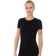 Brubeck SS00970A Koszulka damska z krótkim rękawem COMFORT COTTON czarny S