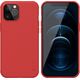 Nillkin Etui Nillkin Frosted do Apple iPhone 12 Pro Max (Czerwone) uniwersalny