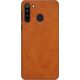 Nillkin NILLKIN QIN BOOK CASE SAMSUNG GALAXY A21 BRĄZOWY standard