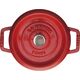 STAUB Garnek STAUB żeliwny okrągły 2.6 ltr czerwony uniwersalny