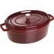 STAUB Garnek STAUB żeliwny owalny 5.5 ltr grenadynowy uniwersalny