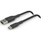 Kabel USB Belkin USB-A - microUSB 1 m Czarny (CAB007bt1MBK)