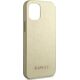 Guess Guess GUHCP12SIGLGO iPhone 12 mini 5,4" złoty/gold hardcase Iridescent