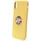 ETUI SILICONE RING SAMSUNG GALAXY A31 ŻÓŁTY standard