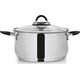 Orion Garnek stalowy Dalie z pokrywką 14cm 1l