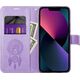 ForCell Kabura Forcell MEZZO Book do SAMSUNG A13 4G łapacz snów fioletowy