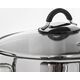 Orion Garnek stalowy Dalie z pokrywką 24cm 5.3l