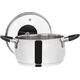 Orion Garnek stalowy Dalie z pokrywką 18cm 2.6l