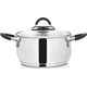 Orion Garnek stalowy Dalie z pokrywką 16cm 1.8l
