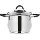 Orion Garnek stalowy Dalie z pokrywką 16cm 2.4l