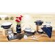 Orion Garnek rondel emaliowany 12cm 0.6l niebieski