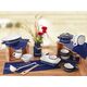 Orion Garnek rondel emaliowany 12cm 0.6l niebieski