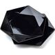 Affek Design RALPH BLACK Kpl.2 talerzy płaskie 32,5x 28.5cm x h3cm