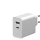 Ładowarka Platinet 1x USB-A 1x USB-C 3 A (PLCUPD45W)