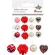 Titanum Dodatki Charm Deco scrapbooking 12szt CRAFT-FUN