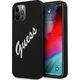 Guess Etui Guess GUHCP12LLSVSBW Apple iPhone 12 Pro Max czarno biały/black white hardcase Silicone Vintage