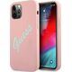 Guess Etui Guess GUHCP12LLSVSPG Apple iPhone 12 Pro Max różowo zielony/green pink hardcase Silicone Vintage