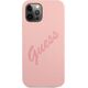Guess Etui Guess GUHCP12LLSVSPI Apple iPhone 12 Pro Max różowy/pink hardcase Script Vintage