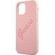 Guess Etui Guess GUHCP12LLSVSPI Apple iPhone 12 Pro Max różowy/pink hardcase Script Vintage