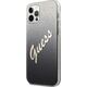 Guess Etui Guess GUHCP12LPCUGLSBK Apple iPhone 12 Pro Max czarny/black hardcase Glitter Gradient Script