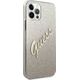 Guess Etui Guess GUHCP12LPCUGLSGO Apple iPhone 12 Pro Max złoty/gold hardcase Glitter Gradient Script
