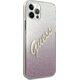 Guess Etui Guess GUHCP12LPCUGLSPI Apple iPhone 12 Pro Max różowy/pink hardcase Glitter Gradient Script