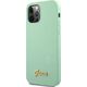 Guess Etui Guess GUHCP12MLSLMGGN Apple iPhone 12/12 Pro zielony/green hardcase Metal Logo Script