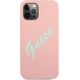 Guess Etui Guess GUHCP12MLSVSPG Apple iPhone 12/12 Pro różowo zielony/green pink hardcase Silicone Vintage