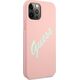 Guess Etui Guess GUHCP12MLSVSPG Apple iPhone 12/12 Pro różowo zielony/green pink hardcase Silicone Vintage