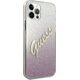Guess Etui Guess GUHCP12MPCUGLSPI Apple iPhone 12/12 Pro różowy/pink hardcase Glitter Gradient Script