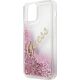 Guess Etui Guess GUHCP12SGLVSPI Apple iPhone 12 mini różowy/pink hardcase Glitter Vintage Script