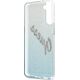 Guess Etui Guess GUHCS21MPCUGLSBL Samsung Galaxy S21+ Plus niebieski/blue hardcase Glitter Gradient Script