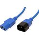 Kabel zasilający Value ROLINE Kabel zasilający C14 - C13, IEC 320 , niebieski, 0,8 m