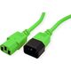 Kabel zasilający Value ROLINE Kabel zasilający C14 - C13, IEC 320 , zielony, 3 m