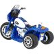 Motorek Skuter Chopper Niebieski