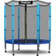 Trampolina ogrodowa Neo-Sport NS-04Z200F z siatką zewnętrzną 4.5 FT 140 cm
