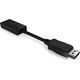 Adapter AV Icy Box DisplayPort - HDMI czarny (IB-AC508A)