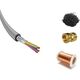 Kabel Remax Jack 3.5mm - Jack 3.5mm 1m szary (RL-L100 Black)