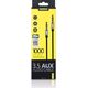 Kabel Remax Jack 3.5mm - Jack 3.5mm 1m szary (RL-L100 Black)