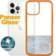 PanzerGlass Etui ClearCase do iPhone 12 Pro Max Orange Antibacterial