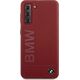 BMW Etui BMW BMHCS21MSLBLRE S21+ G996 czerwony/red hardcase Silicone Signature Logo