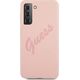 Guess Guess GUHCS21MLSVSPI S21+ G996 różowy/pink hardcase Script Vintage