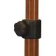 Ambiance Parasol ogrodowy regulowany Szary 200 cm