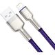 Kabel USB Baseus USB-A - Lightning 1 m Fioletowy (baseus_20210316155311)