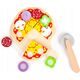 Ecotoys Drewniany piec do pizzy + dodatki kuchnia (1013)