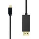 Kabel USB ProXtend USB-C - DisplayPort 0.5 m Czarny (JAB-6988716)