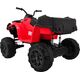 Ramiz Pojazd Quad XL ATV, Pilot 2.4GHZ Czerwony