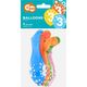 GoDan Balony z cyframi: 3, 12"/ 5 szt. Godan