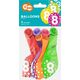 GoDan Balony z cyframi: 8, 12"/ 5 szt. Godan