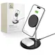 Tech-Protect QI15W-A39 2in1 Magnetic MagSafe Wireless Charger Black